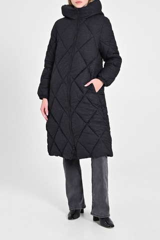 Doudoune longue - Noir