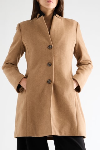 Manteau en laine - Camel