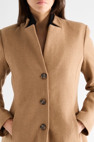 Manteau en laine - Camel