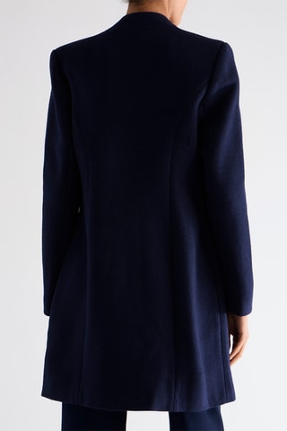 Manteau en laine - Bleu marine