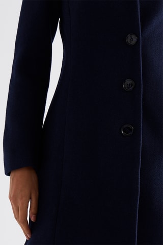 Manteau en laine - Bleu marine