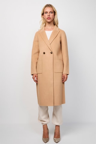 Manteau en laine - Beige