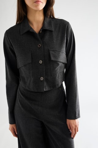 Veste courte - Gris foncé