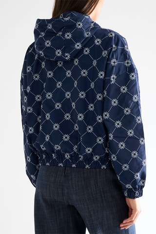 Veste à capuche - Bleu