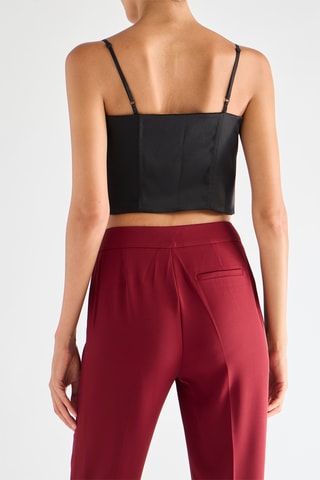 Crop top - Noir