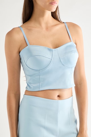 Crop top - Bleu clair