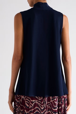 Top - Bleu marine