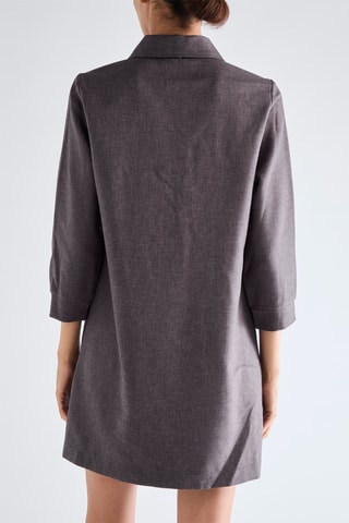 Robe droite - Gris