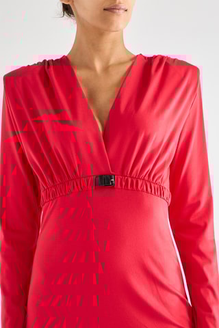 Robe droite - Rouge