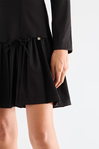 Robe volantée - Noir
