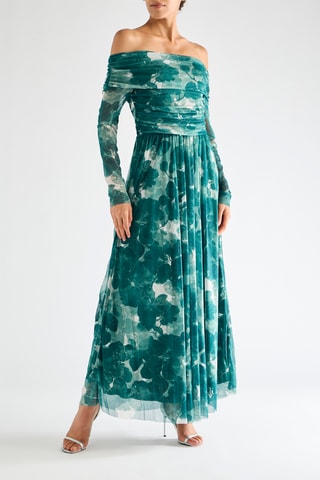 Robe longue - Vert