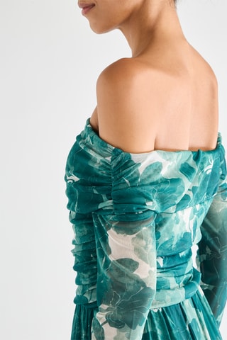 Robe longue - Vert