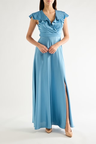 Robe longue - Bleu clair