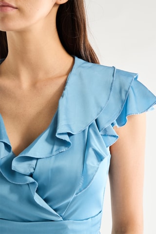 Robe longue - Bleu clair