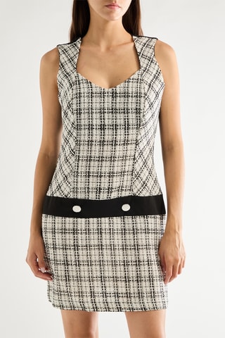 Robe droite - Blanc