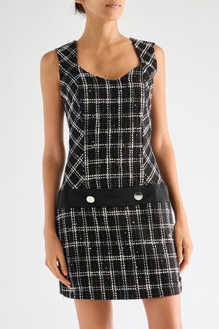 Robe droite - Noir
