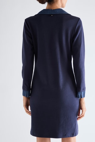 Robe droite - Bleu marine