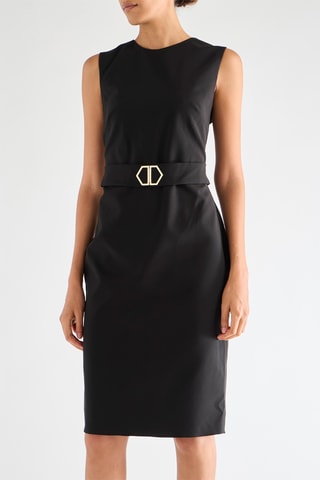 Robe fourreau - Noir