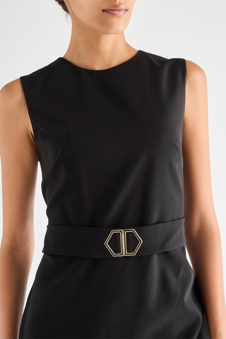 Robe fourreau - Noir