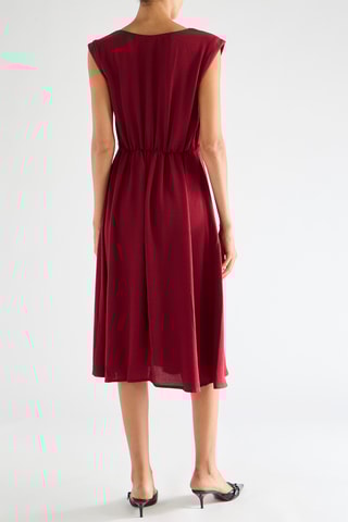 Robe midi - Bordeaux