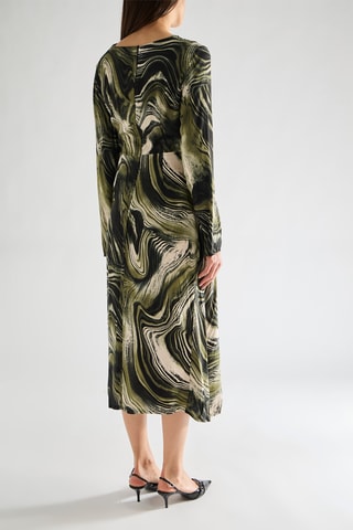 Robe midi - Vert