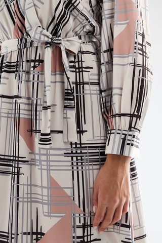 Robe midi - Beige