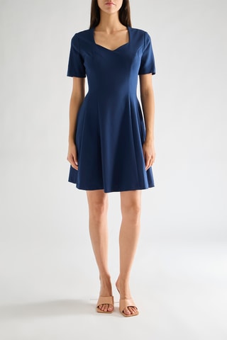 Robe patineuse - Bleu marine