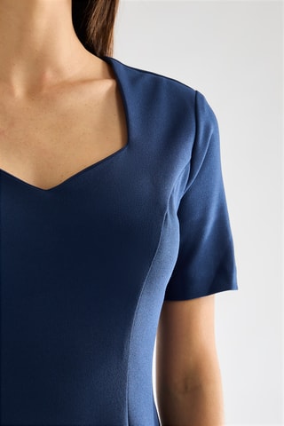 Robe patineuse - Bleu marine