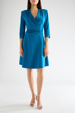 Robe patineuse - Bleu