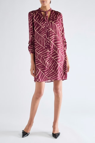 Robe droite - Bordeaux