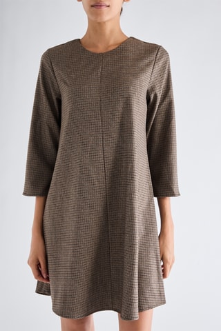 Robe patineuse - Marron
