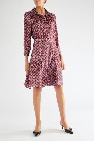 Robe patineuse - Bordeaux