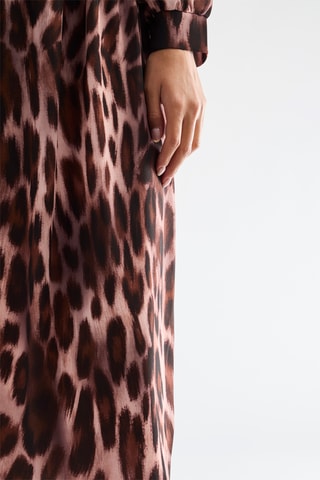 Robe patineuse - Marron