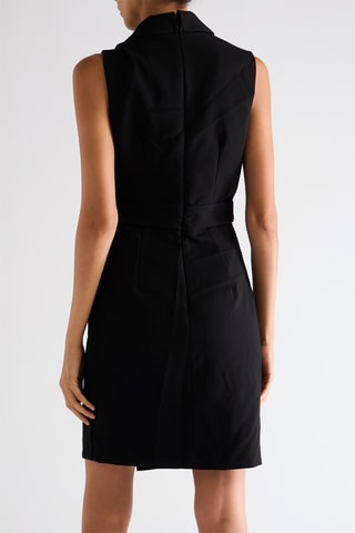 Robe portefeuille - Noir