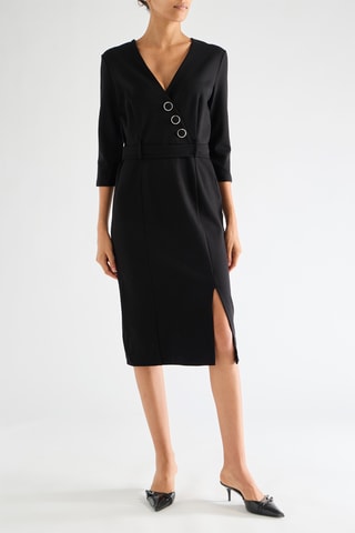 Robe droite - Noir