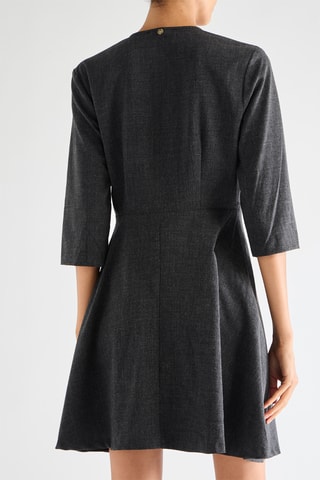 Robe patineuse - Gris foncé