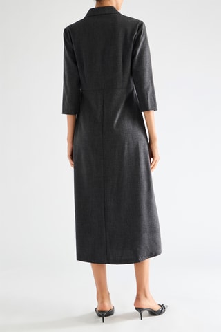 Robe midi - Gris foncé