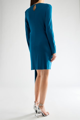 Robe fourreau - Bleu pétrole