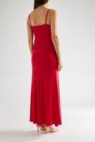Robe longue - Rouge
