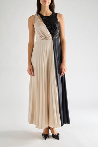 Robe longue - Beige