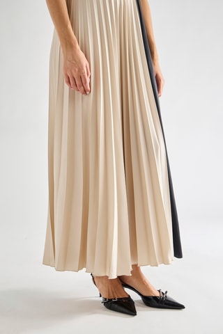 Robe longue - Beige