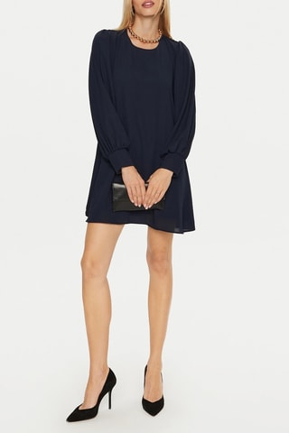 Robe droite - Bleu marine