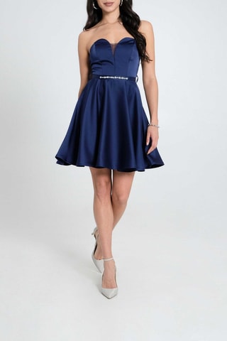 Robe patineuse - Bleu marine