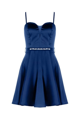 Robe patineuse - Bleu marine