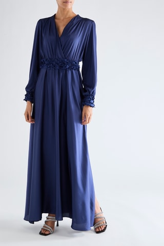 Robe longue - Bleu