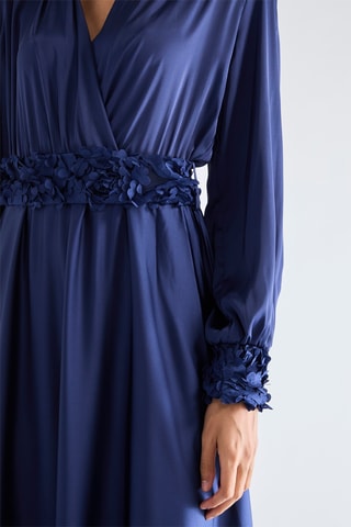 Robe longue - Bleu