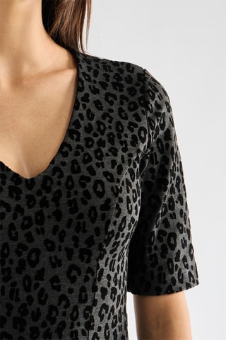 Robe droite - Noir