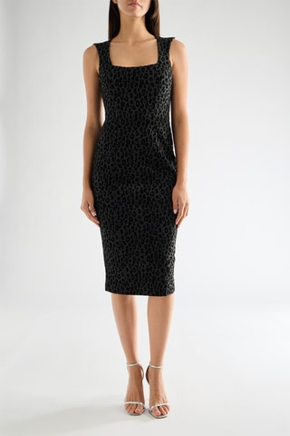 Robe fourreau - Noir