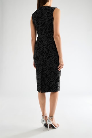 Robe fourreau - Noir