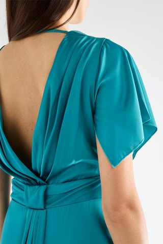Robe longue - Bleu